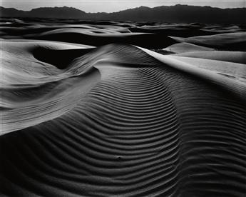 WESTON, BRETT (1911-1993) White Sands portfolio, with 12 (of 12) photographs documenting the delicate and majestic New Mexico landsca